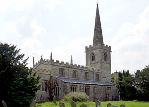Church of All Saints, Weston in 2014.