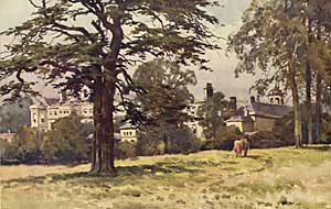 Worksop Manor in the early 20th century.