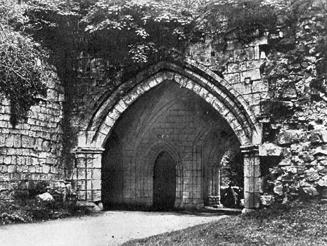 Entrance gateway, Roche Abbey.